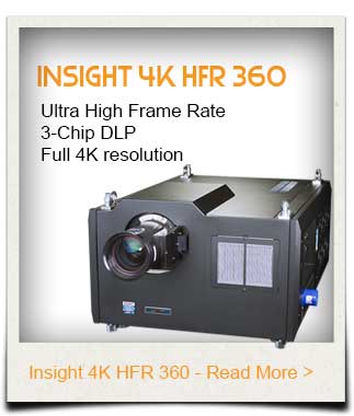 Digital Projection insight 4k HFR 360 karta