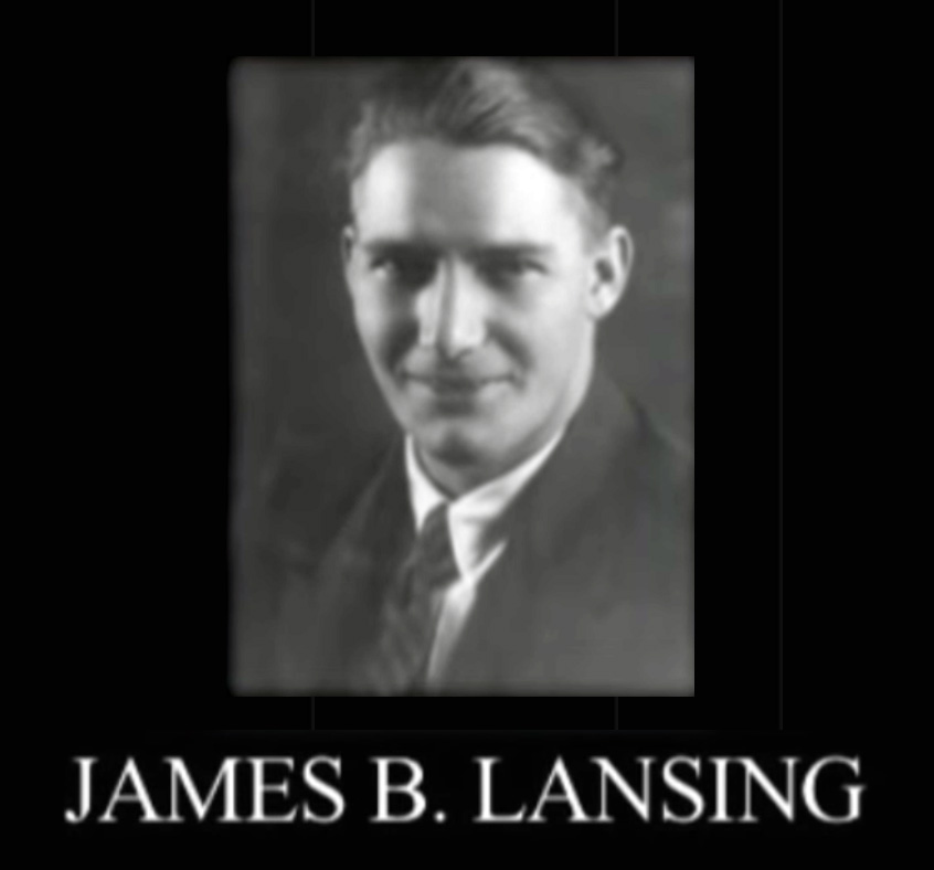 James B Lansing JBL founder