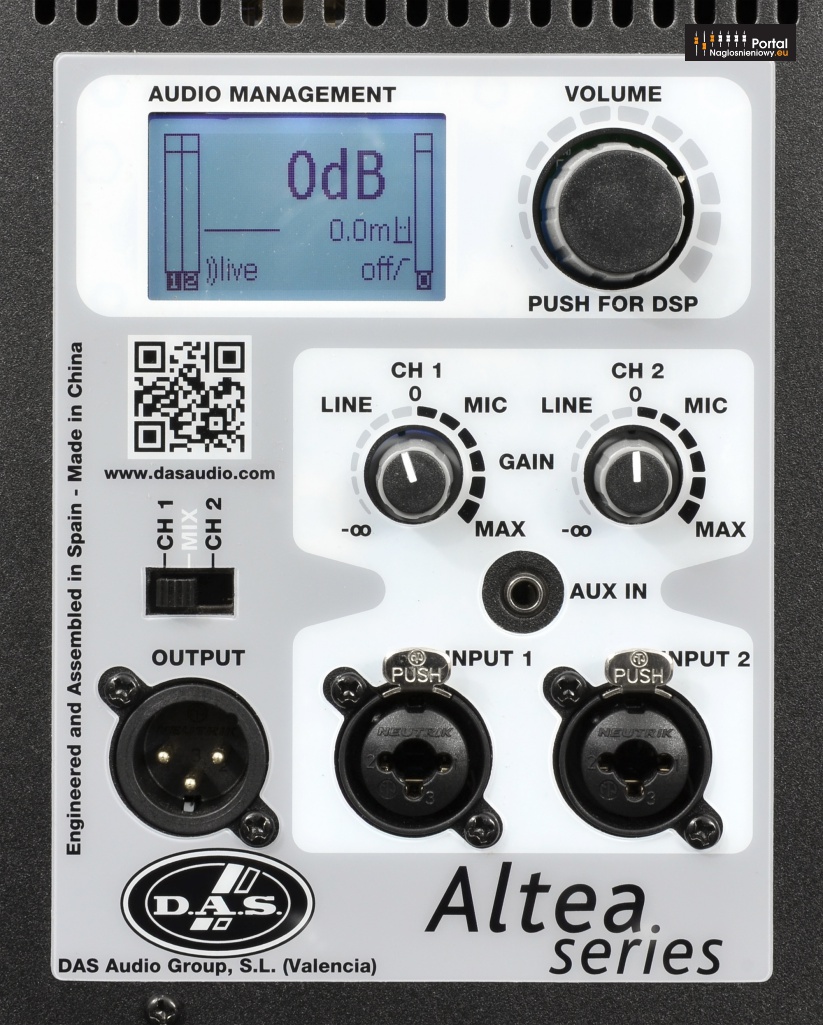 DAS Audio Altea 412A mixer 823px