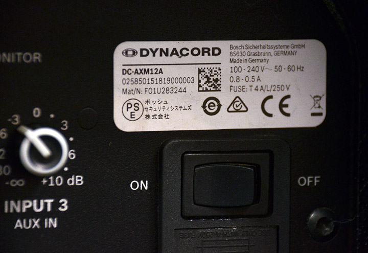 Dynacord-AXM12A-plakietka-znamionowa