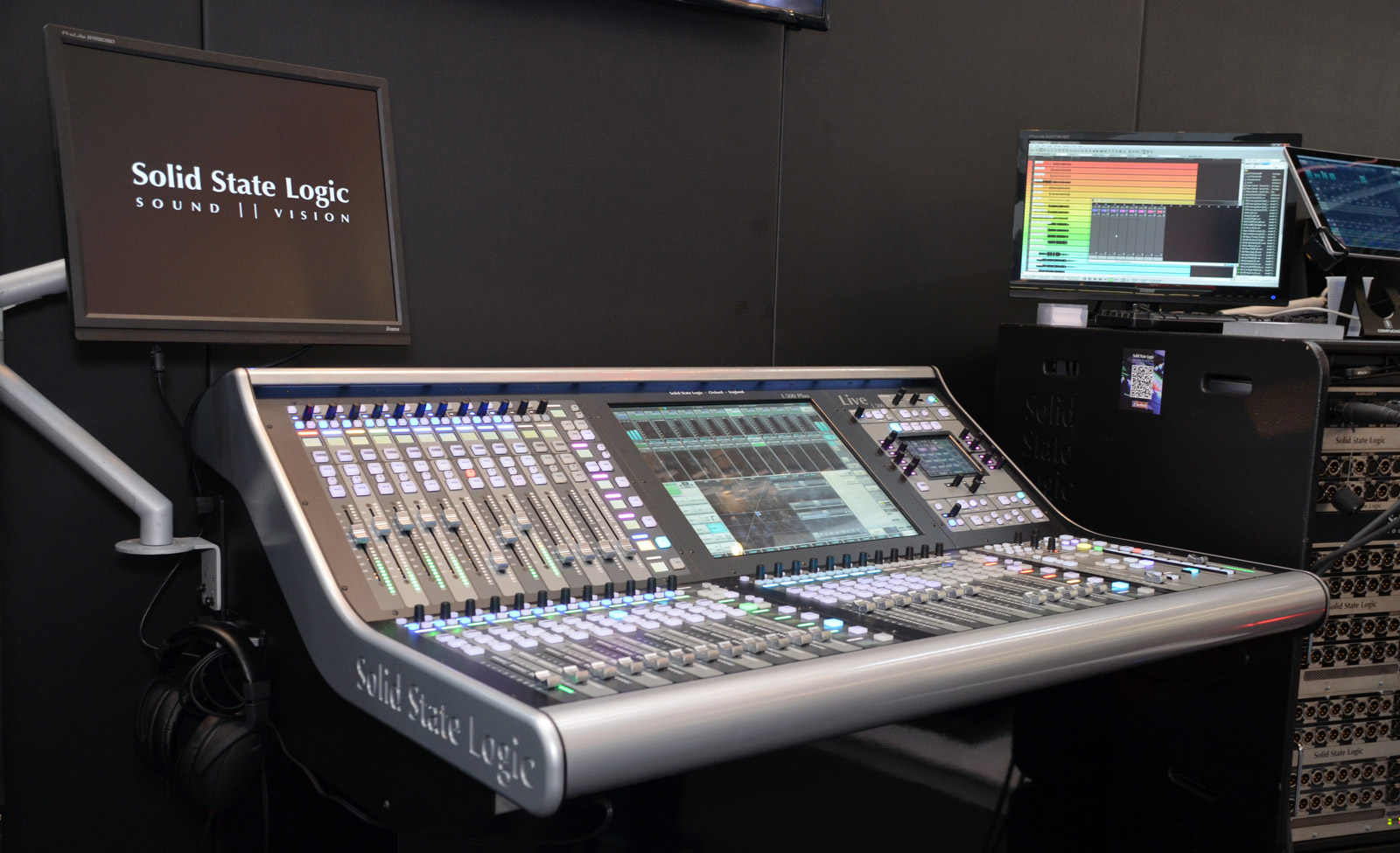 SSL_Live_L500_Plus_cyfrowy_mikser_live_Audiotech_dystrybutor_mixer