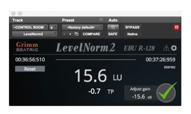 BeatRig Grimm Audio LevelNorm 2 - Nowa wersja profesjonalnej wtyczki do normalizacji dźwięku