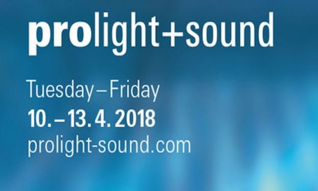 Targi Prolight + Sound 2018 odbędą się w dniach 10-13 kwietnia 2018 we Frankfurcie nad Menem