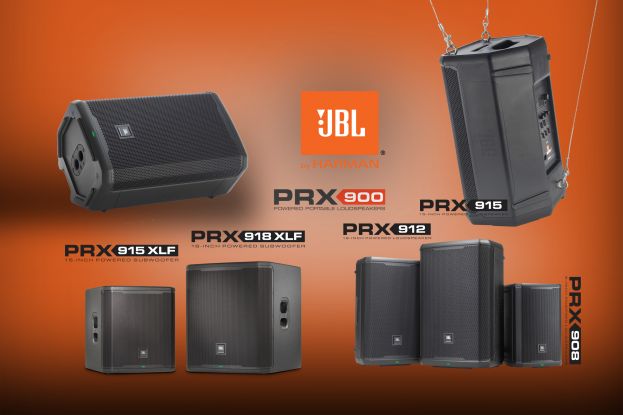 JBL PRX900: PRX908, PRX912, PRX915, PRX915XLF i 918XLF – nowa generacja innowacyjnych aktywnych zestawów głośnikowych z 7-letnią gwarancją