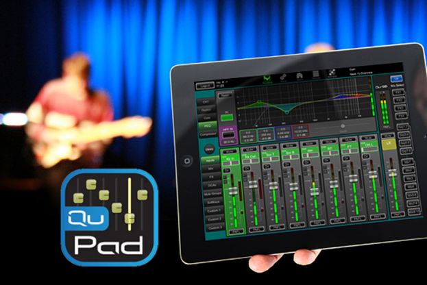Qu-Pad v1.95 do iOS 16 – aplikacja na iPad do mikserów Allen &amp; Heath Qu-16, Qu-24, Qu-32, Qu-Pac i Qu-SB
