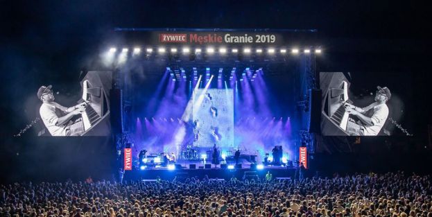 Allen &amp; Heath dLive na scenach trasy koncertowej Męskie Granie 2019