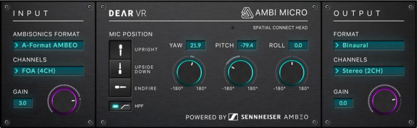 Sennheiser AMBEO – system produkcji dźwięku ambisonicznego opracowany we współpracy z Dear Reality