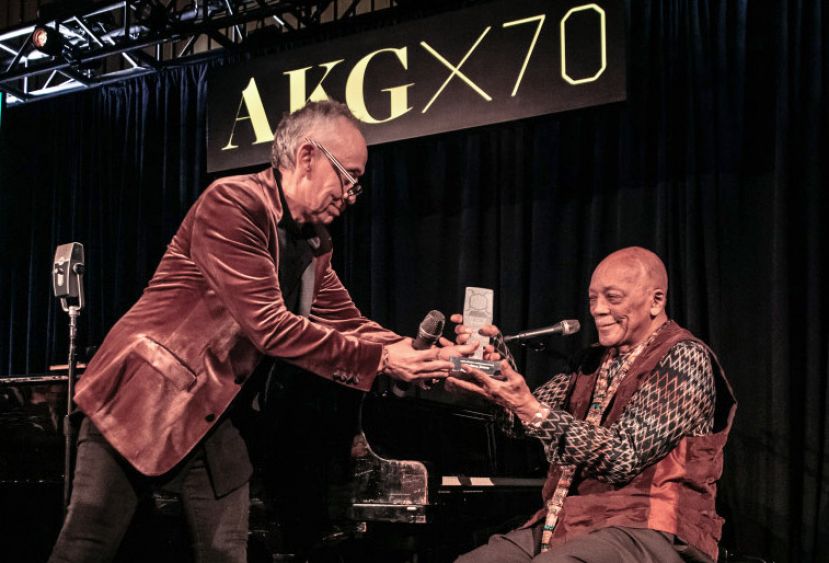 70 lat marki AKG – nagroda dla Quincy Jones&#039;a za całokształt twórczości i premierowa prezentacja AKG LYRA USB
