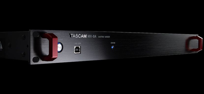TASCAM MX-8A – nowy matrycowy mikser wielostrefowy