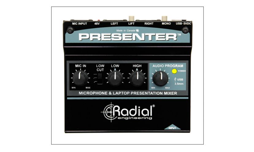 Radial Engineering Presenter - Kompaktowy mikser do prezentacji