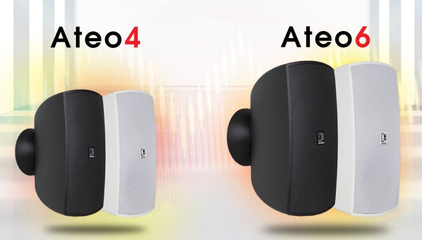 AUDAC ATEO 4 i ATEO 6 - atrakcyjna promocja na instalacyjne 2-drożne zestawy głośnikowe