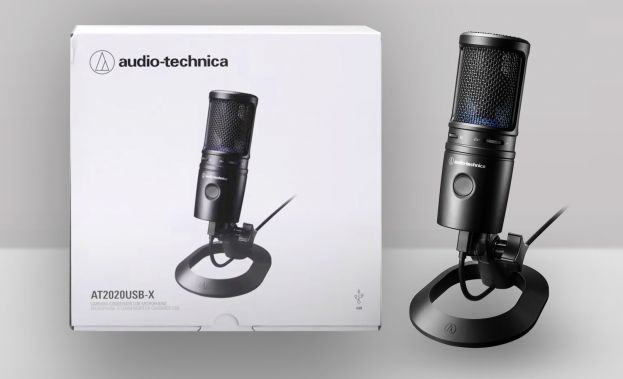 Audio-Technica AT2020USB-X – pojemnościowy mikrofon USB 24/96