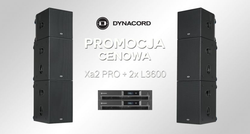 Dynacord Xa2 PRO – efektywny system nagłośnieniowy w znakomitej cenie