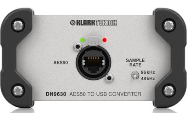 Klark Teknik DN9630 – wielokanałowy konwerter AES50