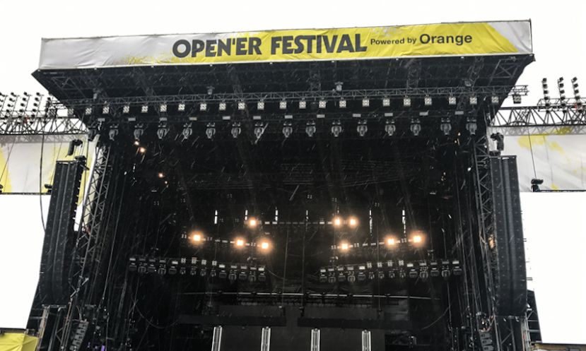 Open’er Festival 2017 - Fotografie systemów nagłośnieniowych