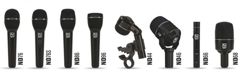 Mikrofony Electro-Voice z serii ND w promocji