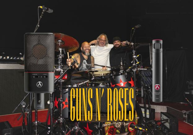 Trasa Guns N’ Roses z mikrofonami Austrian Audio OC18 i CC8