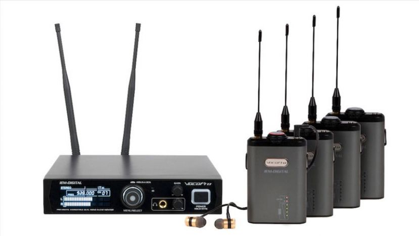 VocoPro IEM-Digital Band – bezprzewodowy stereofoniczny system monitorowania dousznego