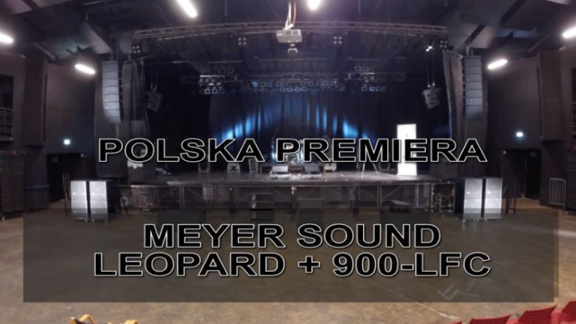 Meyer Sound LEOPARD - polska premiera nowego riderowego systemu liniowego