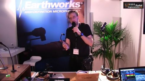 Earthworks DM20 - instrumentalny mikrofon pojemnościowy [ISE 2018]