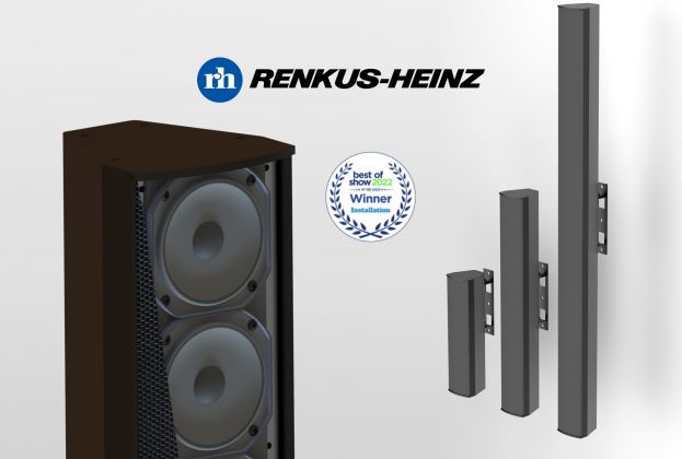 Renkus-Heinz PCX Series PCX4, PCX8 i PCX16 – pasywne kolumny ze sterowaniem wiązki dźwięku z nagrodą Best of the Show na InfoComm 2022