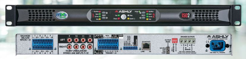 Ashly Audio mXa-1502 – nowy powermixer MVP