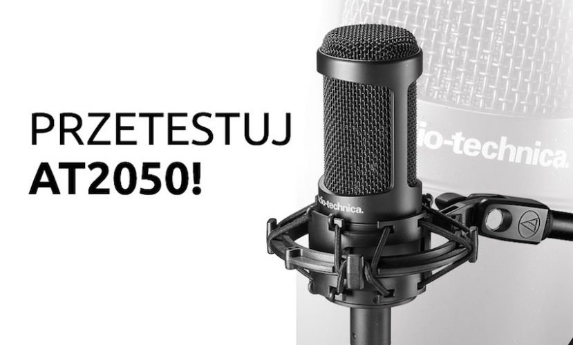 Audio-Technica AT2050 - Przetestuj mikrofon pojemnościowy o zmiennej charakterystyce kierunkowej