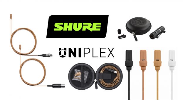 Shure UniPlex UL4 – subminiaturowe przypinane mikrofony kierunkowe typu lavalier