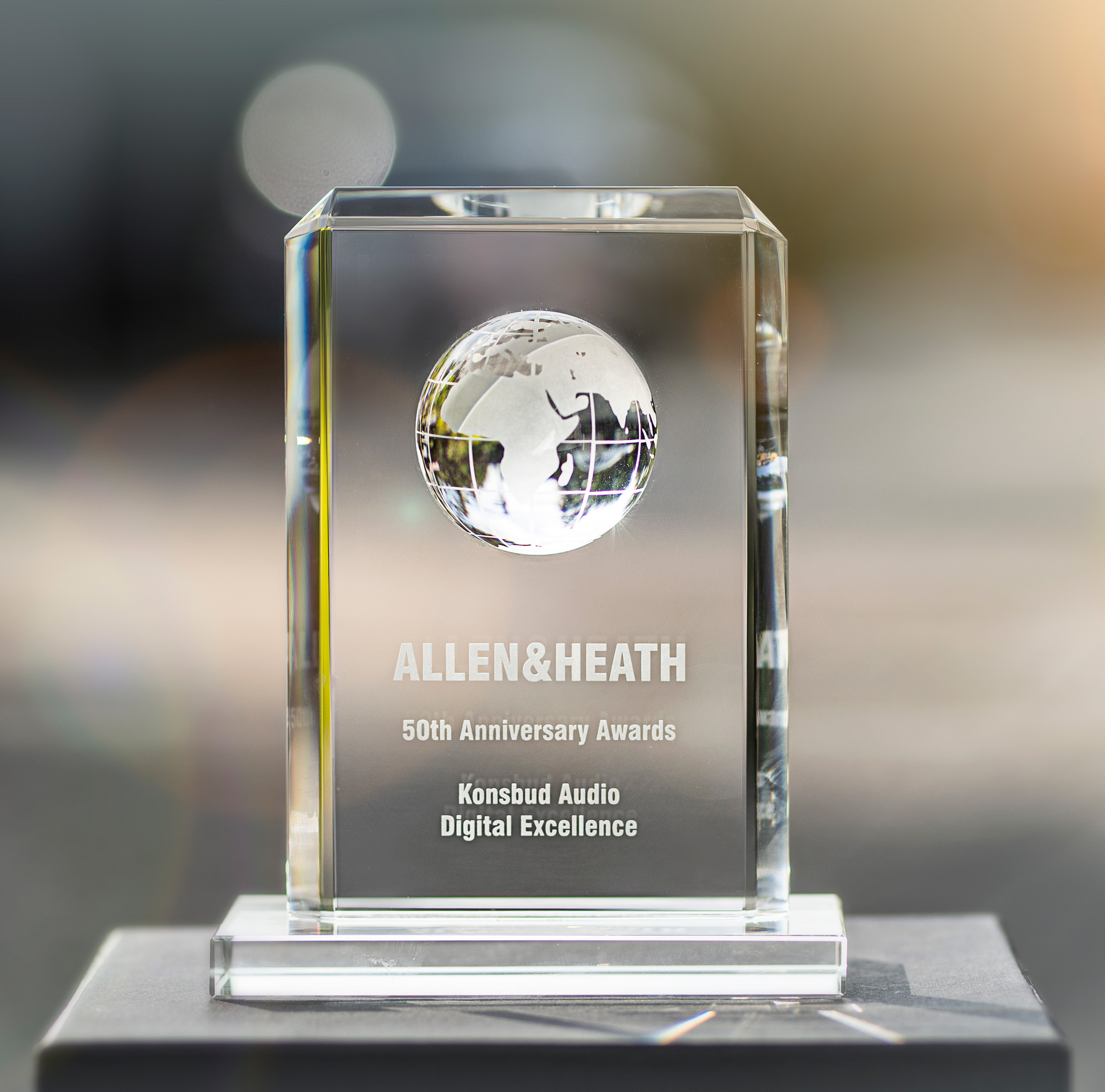 Konsbud Audio Allen Heath nagroda na 50 lecie 1