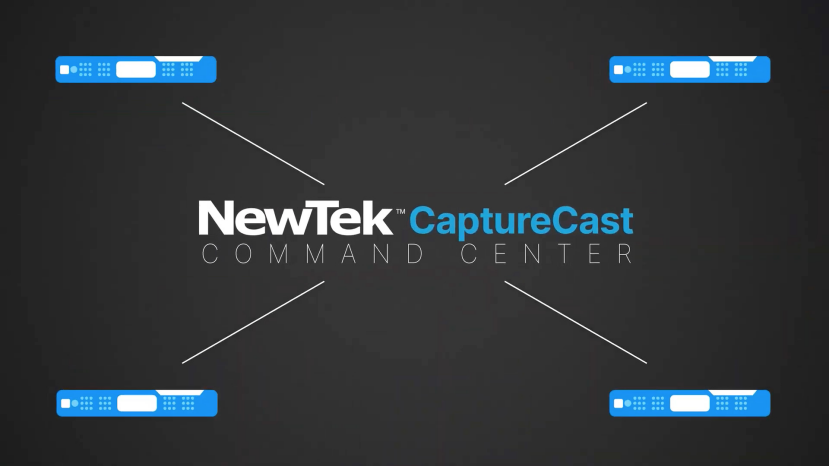 NewTek CaptureCast Command Center b