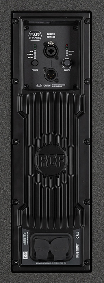 RCF NX 985 A amps passive cooling