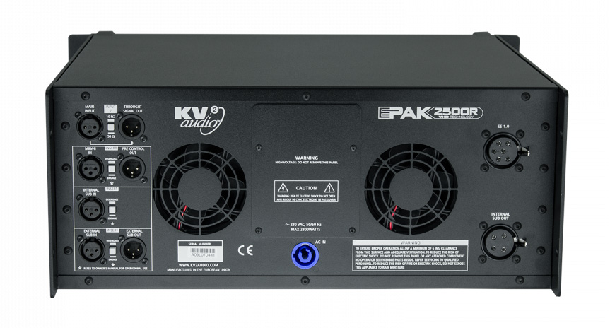  KV2 Audio ES1.0 EPAK 2500 R rear