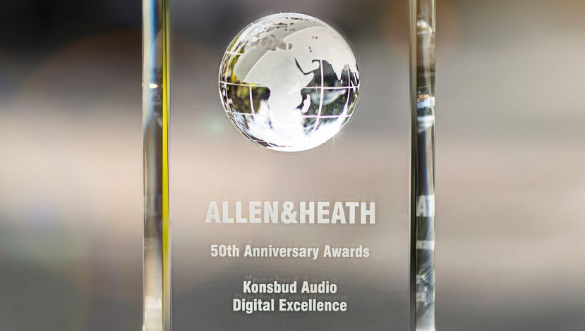 Konsbud Audio nagrodzony przez Allen&amp;Heath na 50-lecie marki