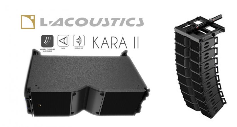 L-Acoustics Kara II – kompaktowy system liniowy z technologią zmiennej propagacji poziomej [NAMM 2020]