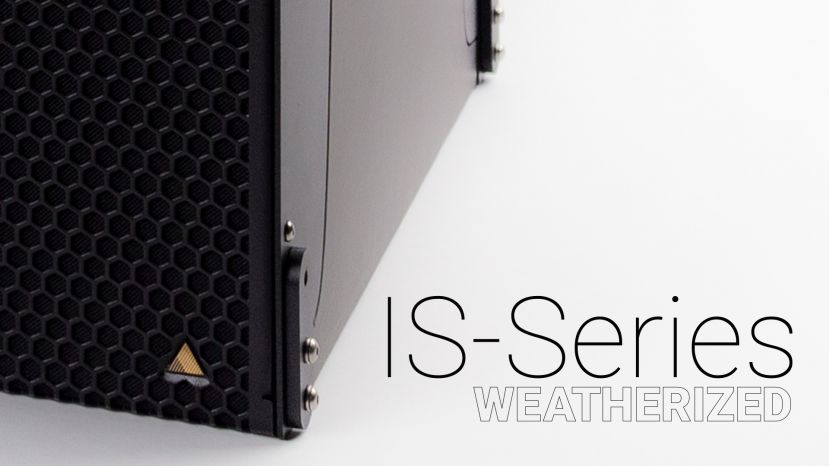 Adamson IS-Series Weatherized – instalacyjne systemy liniowe i zestawy point source z pyło- i wodoodpornością IP55
