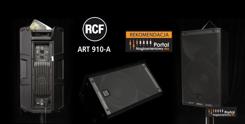 RCF ART 910-A – aktywny zestaw głośnikowy