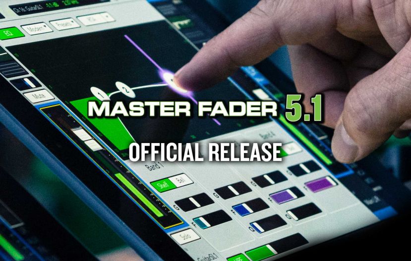 Mackie MasterFader 5.1 – nowa wersja aplikacji sterującej do mikserów Mackie DL