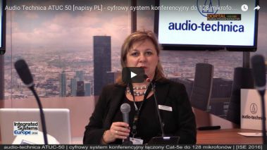 Audio-Technica ATUC-50 - cyfrowy system konferencyjny