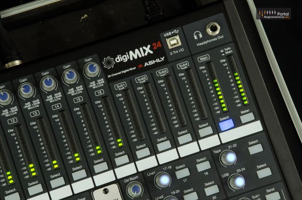 Ashly Audio digiMIX24 – kompaktowy cyfrowy mikser z DANTE