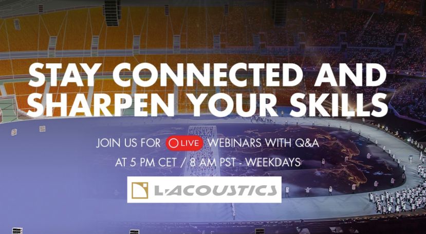 L-Acoustics - profesjonalne szkolenia online z konfiguracji i strojenia systemów nagłośnieniowych