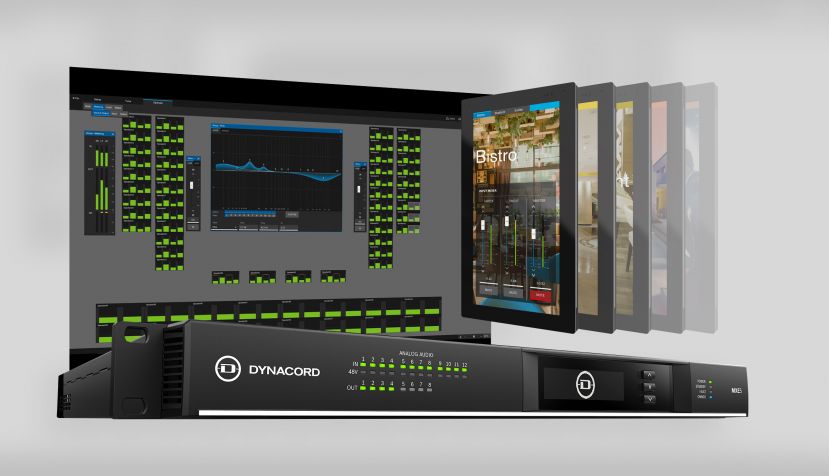 Dynacord MXE5 – wydajna instalacyjna cyfrowa matryca audio 24x24 z DANTE