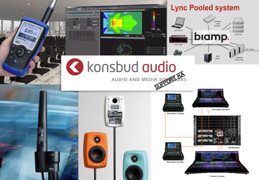 Konsbud Audio zaprasza na webinaria d&amp;b audiotechnik, Biamp, Allen &amp; Heath, Genelec i NTi