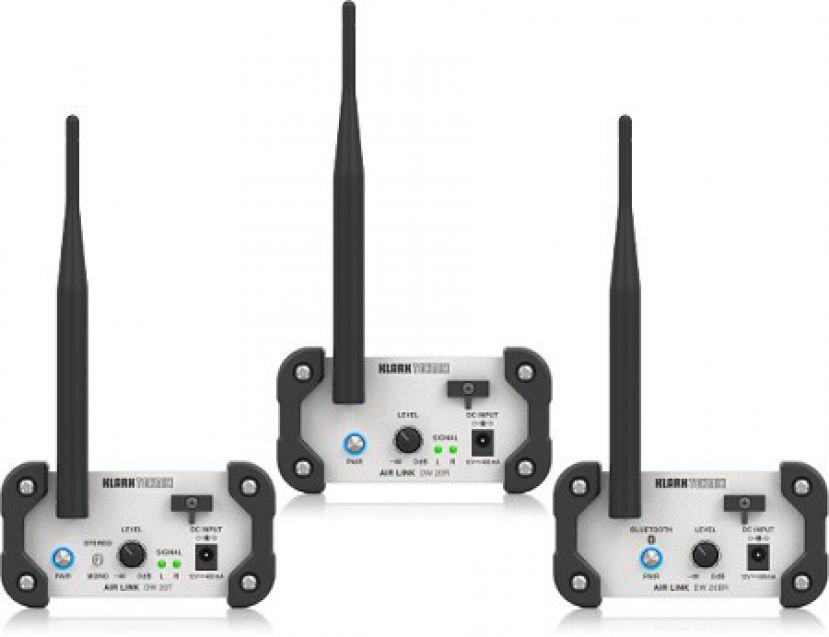 Klark Teknik DW20T, DW20R, DW20BR – moduły łączności bezprzewodowej 2,4 GHz i Bluetooth