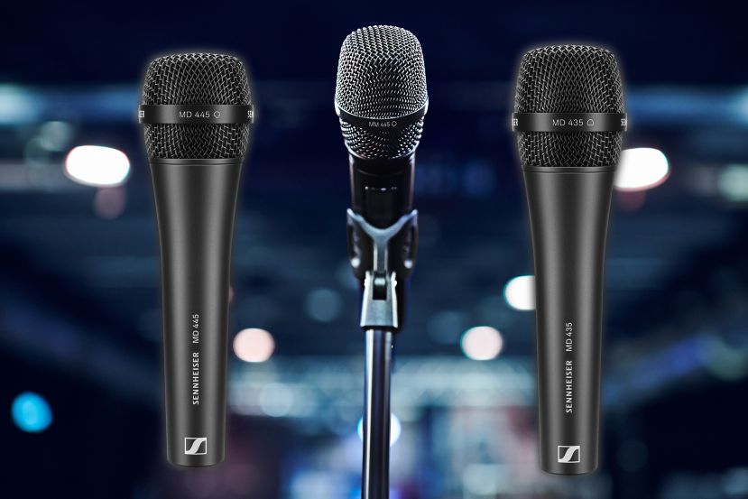 Sennheiser MD 445 i MD 435 – nowe mikrofony dynamiczne do wokalu