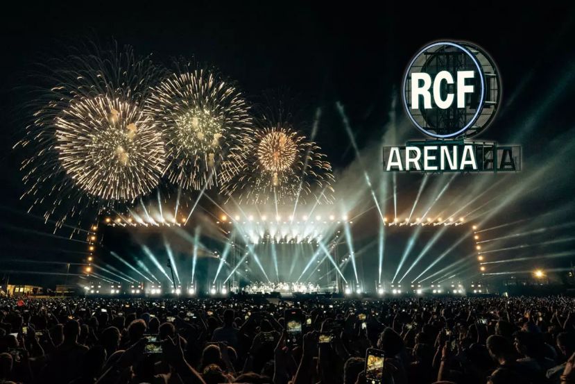 RCF Arena &amp; RCF GTX 12 i GTX 15S – nowy potężny koncertowy system liniowy RCF i największa plenerowa scena muzyczna w Europie