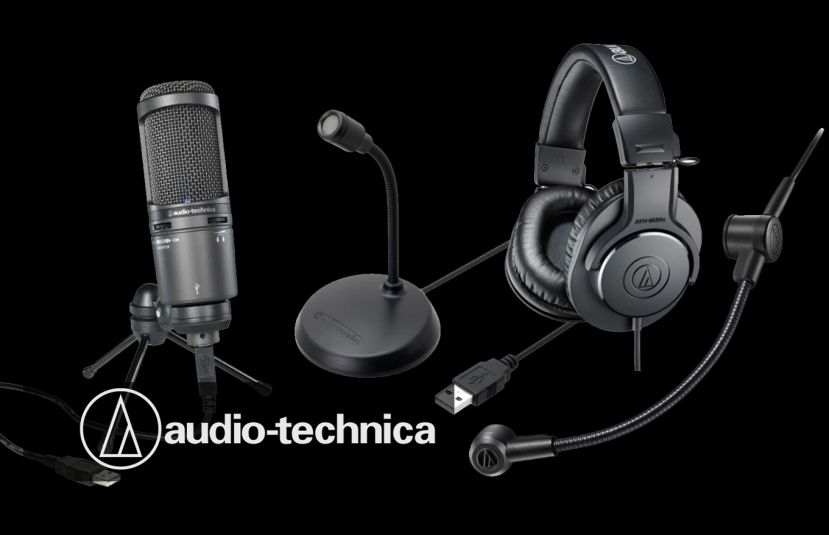Najlepsze mikrofony do pracy zdalnej od Audio-Technica – AT2020USB+,  ATGM1-USB, ATGM2