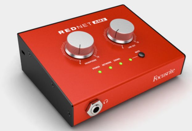 Focusrite RedNet AM2 - stereofoniczna jednostka monitorowa DANTE